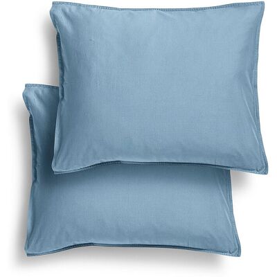 Midnatt Pudebetræk, 2-Pak, Lake 50X60CM BLUE 50X60CM Midnatt Pudebetræk, 2-Pak, Lake 50X60CM BLUE 50X60CM