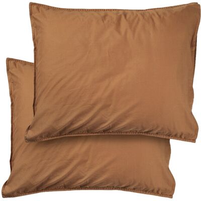 Midnatt Pillow Cover 2-Pack Dromedary 50X60CM CAMEL BROWN 50X60CM Midnatt Pillow Cover 2-Pack Dromedary 50X60CM CAMEL BROWN 50X60CM