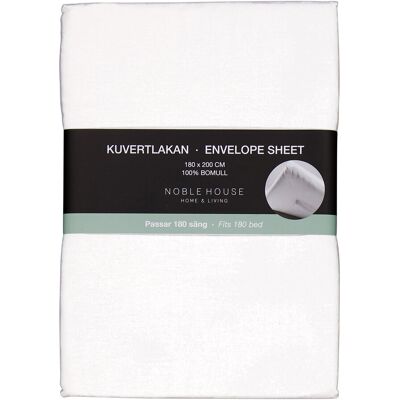 Noble House Konvolutark Hvid 180X200 180X200CM WHITE 180X200CM Noble House Konvolutark Hvid 180X200 180X200CM WHITE 180X200CM