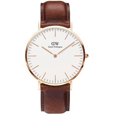 Daniel Wellington Classic 36 St Mawes Rg White 36 mm ROSE GOLD 36 mm Daniel Wellington Classic 36 St Mawes Rg White 36 mm ROSE GOLD 36 mm