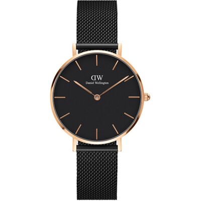 Daniel Wellington Petite 28 Ashfield Rg Black 28 mm ROSE GOLD 28 mm Daniel Wellington Petite 28 Ashfield Rg Black 28 mm ROSE GOLD 28 mm