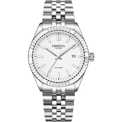 Dissing Date 41 mm WHITE 41 mm Dissing Date 41 mm WHITE 41 mm