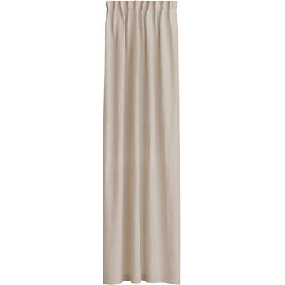 Himla - Sunshine linnegardin, dubbelt bredd - Naturlig - 280X250 Himla - Sunshine linnegardin, dubbelt bredd - Naturlig - 280X250