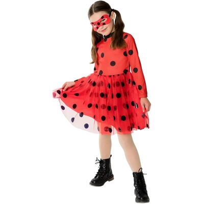 Rubies Miraculous Ladybug Classic Tutu-Dress Costume 5-6Y RED 5-6Y Rubies Miraculous Ladybug Classic Tutu-Dress Costume 5-6Y RED 5-6Y