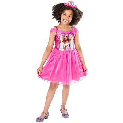 Rubies Barbie Classic Costume For Dress-Up 98/104 PINK 98/104 Rubies Barbie Classic Costume For Dress-Up 98/104 PINK 98/104