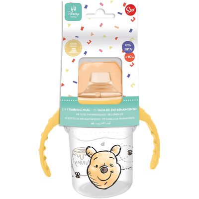 Euromic Winnie The Pooh, Toddler Sippy Træningskrus 250 Ml 250 ML YELLOW 250 ML Euromic Winnie The Pooh, Toddler Sippy Træningskrus 250 Ml 250 ML YELLOW 250 ML