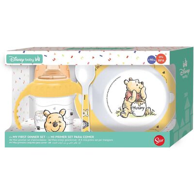 Euromic Winnie The Pooh, 3-Delt Gaveæske Sæt, Krus, Skål & Ske ONE SIZE YELLOW ONE SIZE Euromic Winnie The Pooh, 3-Delt Gaveæske Sæt, Krus, Skål & Ske ONE SIZE YELLOW ONE SIZE
