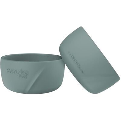 Everyday Baby Silicone Baby Bowl 2-Pack Harmony Green ONE SIZE HARMONY GREEN ONE SIZE Everyday Baby Silicone Baby Bowl 2-Pack Harmony Green ONE SIZE HARMONY GREEN ONE SIZE