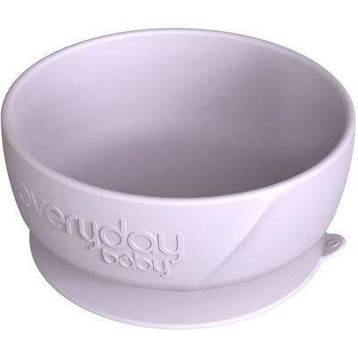 Everyday Baby Silicone Suction Bowl Light Lavender ONE SIZE LIGHT LAVENDER ONE SIZE Everyday Baby Silicone Suction Bowl Light Lavender ONE SIZE LIGHT LAVENDER ONE SIZE