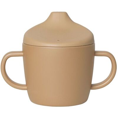 Fabelab Sippy Cup - Caramel - Pla D:8X H9.6CM CARAMEL D:8X H9.6CM Fabelab Sippy Cup - Caramel - Pla D:8X H9.6CM CARAMEL D:8X H9.6CM