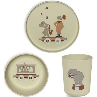 Nuuroo Milas Pla Dinner Set 3-Pack ONE SIZE CREAM ONE SIZE Nuuroo Milas Pla Dinner Set 3-Pack ONE SIZE CREAM ONE SIZE