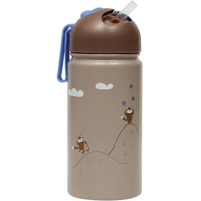 OYOY MINI Friends In The Forest Bottle 360Ml 36 CL BLUE 36 CL OYOY MINI Friends In The Forest Bottle 360Ml 36 CL BLUE 36 CL