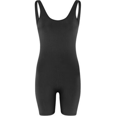 Girlfriend Collective Bike Unitard, Scoop Neck XS BLACK XS Girlfriend Collective Bike Unitard, Scoop Neck XS BLACK XS