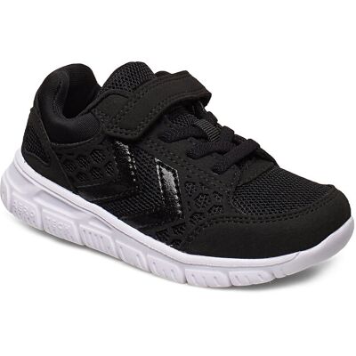 Hummel Crosslite Sneaker Infant 21 BLACK/WHITE 21 Hummel Crosslite Sneaker Infant 21 BLACK/WHITE 21