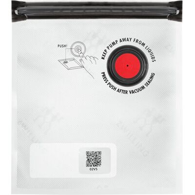 Zwilling Fresh & Save, Vakuumposesæt S 1.25 l TRANSPARENT 1.25 l Zwilling Fresh & Save, Vakuumposesæt S 1.25 l TRANSPARENT 1.25 l