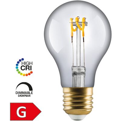 e3light E3 Led Vintage A60 E27 922 Spiral Dæmpbar Plastik Ø6.0X10.4CM CLEAR Ø6.0X10.4CM e3light E3 Led Vintage A60 E27 922 Spiral Dæmpbar Plastik Ø6.0X10.4CM CLEAR Ø6.0X10.4CM