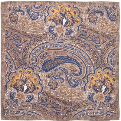 Amanda Christensen Pocket Square ONE SIZE BROWN MELANGE ONE SIZE Amanda Christensen Pocket Square ONE SIZE BROWN MELANGE ONE SIZE