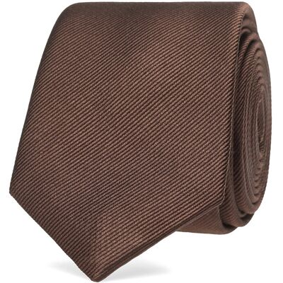 Amanda Christensen Slim Tie ONE SIZE BROWN ONE SIZE Amanda Christensen Slim Tie ONE SIZE BROWN ONE SIZE