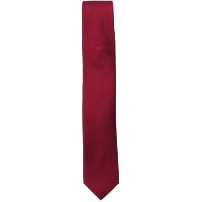 Amanda Christensen Slim Tie ONE SIZE WINE RED ONE SIZE Amanda Christensen Slim Tie ONE SIZE WINE RED ONE SIZE