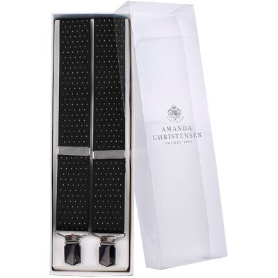 Amanda Christensen Braces Micro Dot ONE SIZE NAVY ONE SIZE Amanda Christensen Braces Micro Dot ONE SIZE NAVY ONE SIZE