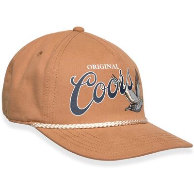 American Needle Coors Canvas Cappy Wheat ONE SIZE BEIGE ONE SIZE American Needle Coors Canvas Cappy Wheat ONE SIZE BEIGE ONE SIZE