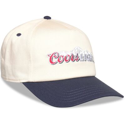American Needle Coors Light Ivory/Black Roscoe ONE SIZE IVORY/BLACK ONE SIZE American Needle Coors Light Ivory/Black Roscoe ONE SIZE IVORY/BLACK ONE SIZE