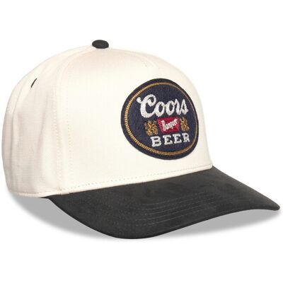 American Needle Coors Beer Ivory/Black Wrangler ONE SIZE IVORY/BLACK ONE SIZE American Needle Coors Beer Ivory/Black Wrangler ONE SIZE IVORY/BLACK ONE SIZE
