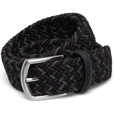 Anderson's Elastic Woven Belt Military Green - 3,5 85 BLACK 85 Anderson's Elastic Woven Belt Military Green - 3,5 85 BLACK 85