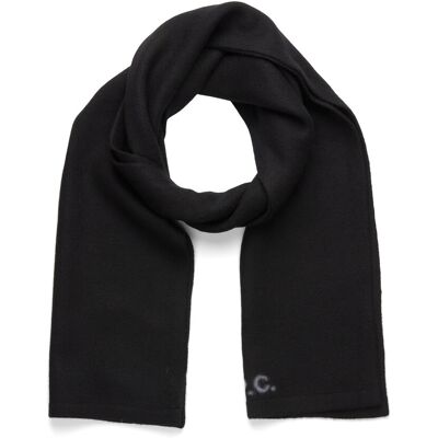 A.P.C. Scarf William ONE SIZE NOIR ONE SIZE A.P.C. Scarf William ONE SIZE NOIR ONE SIZE