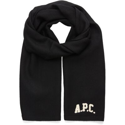 A.P.C. Scarf Jesse ONE SIZE NOIR ONE SIZE A.P.C. Scarf Jesse ONE SIZE NOIR ONE SIZE