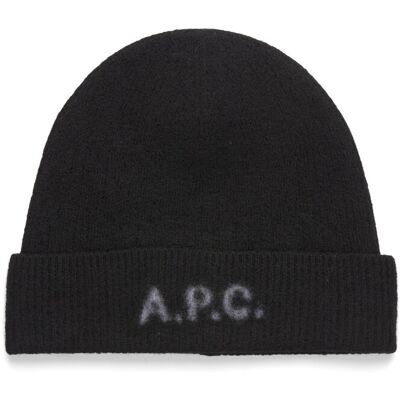 A.P.C. Bonnet Harry L/XL NOIR L/XL A.P.C. Bonnet Harry L/XL NOIR L/XL