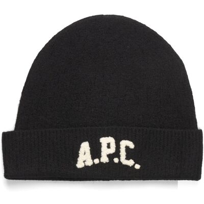A.P.C. Bonnet Axel S/M NOIR S/M A.P.C. Bonnet Axel S/M NOIR S/M
