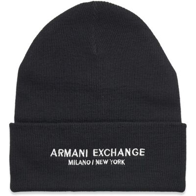 Giorgio Armani Beanie Hat ONE SIZE DEEP NAVY ONE SIZE Giorgio Armani Beanie Hat ONE SIZE DEEP NAVY ONE SIZE