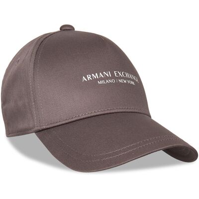 Giorgio Armani Baseball Hat ONE SIZE DARK GULL GRAY ONE SIZE Giorgio Armani Baseball Hat ONE SIZE DARK GULL GRAY ONE SIZE