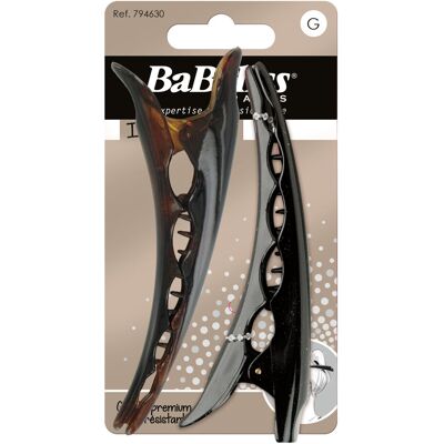BaByliss Concorde Hair Clip 2 Pcs ONE SIZE CLEAR ONE SIZE BaByliss Concorde Hair Clip 2 Pcs ONE SIZE CLEAR ONE SIZE