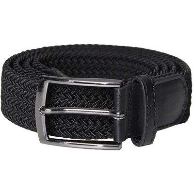 BACKTEE Unisex Elastic Belt L BLACK L BACKTEE Unisex Elastic Belt L BLACK L