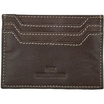 Becksöndergaard Nappa Card Holder ONE SIZE CHOCOLATE TORTE ONE SIZE Becksöndergaard Nappa Card Holder ONE SIZE CHOCOLATE TORTE ONE SIZE