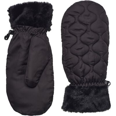 Becksöndergaard Makara Puff Mittens XS/S BLACK XS/S Becksöndergaard Makara Puff Mittens XS/S BLACK XS/S