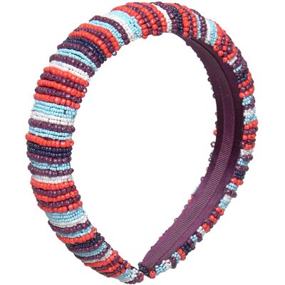 Becksöndergaard Mahina Midi Beaded Hairbrace ONE SIZE MULTI COL. ONE SIZE Becksöndergaard Mahina Midi Beaded Hairbrace ONE SIZE MULTI COL. ONE SIZE