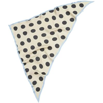 Becksöndergaard Maxi Polka Triangle Sia Scarf ONE SIZE BIRCH WHITE ONE SIZE Becksöndergaard Maxi Polka Triangle Sia Scarf ONE SIZE BIRCH WHITE ONE SIZE