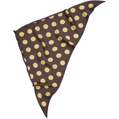 Becksöndergaard Maxi Polka Triangle Sia Scarf ONE SIZE HOT FUDGE BROWN ONE SIZE Becksöndergaard Maxi Polka Triangle Sia Scarf ONE SIZE HOT FUDGE BROWN ONE SIZE