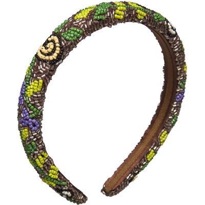 Becksöndergaard Fleuriella Slim Beaded Hairbrace ONE SIZE HOT FUDGE BROWN ONE SIZE Becksöndergaard Fleuriella Slim Beaded Hairbrace ONE SIZE HOT FUDGE BROWN ONE SIZE