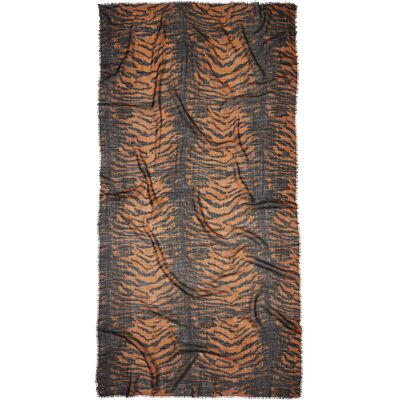 Becksöndergaard Tigarea Woo Scarf ONE SIZE BROWN SUGAR ONE SIZE Becksöndergaard Tigarea Woo Scarf ONE SIZE BROWN SUGAR ONE SIZE