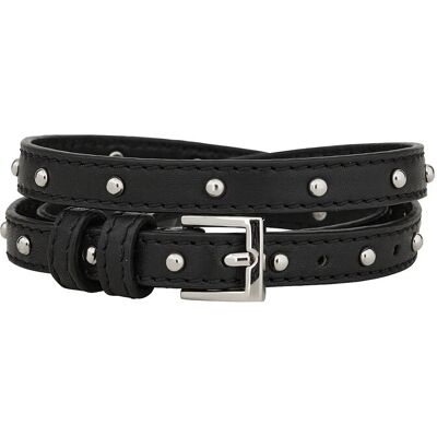 Becksöndergaard Nappa Stud Aria Belt XS/S BLACK XS/S Becksöndergaard Nappa Stud Aria Belt XS/S BLACK XS/S