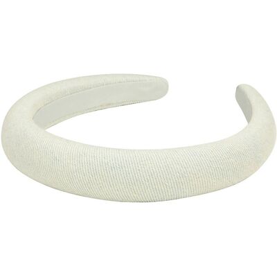 Becksöndergaard Washed Denima Midi Hairbrace ONE SIZE BLEACHED DENIM ONE SIZE Becksöndergaard Washed Denima Midi Hairbrace ONE SIZE BLEACHED DENIM ONE SIZE