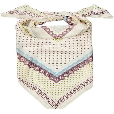 Becksöndergaard Lacia Tabby Sia Scarf ONE SIZE BIRCH WHITE ONE SIZE Becksöndergaard Lacia Tabby Sia Scarf ONE SIZE BIRCH WHITE ONE SIZE