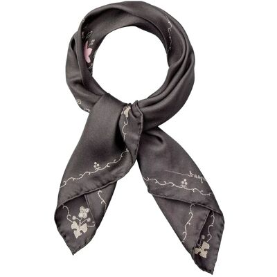 Becksöndergaard Brodaria Sia Scarf ONE SIZE FORGED IRON GRAY ONE SIZE Becksöndergaard Brodaria Sia Scarf ONE SIZE FORGED IRON GRAY ONE SIZE