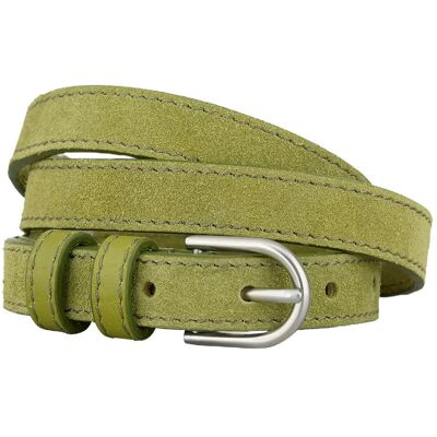 Becksöndergaard Suede Zoe Belt XS/S WOODBINE GREEN XS/S Becksöndergaard Suede Zoe Belt XS/S WOODBINE GREEN XS/S