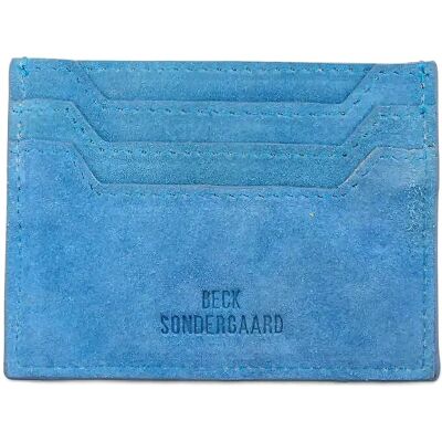 Becksöndergaard Suede Card Holder ONE SIZE AZURE BLUE ONE SIZE Becksöndergaard Suede Card Holder ONE SIZE AZURE BLUE ONE SIZE