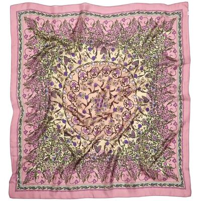 Becksöndergaard Gardenparty Taby Sia Scarf ONE SIZE PEONY PINK ONE SIZE Becksöndergaard Gardenparty Taby Sia Scarf ONE SIZE PEONY PINK ONE SIZE